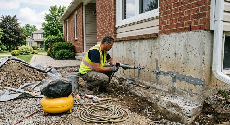 Basement Foundation Repair in Annandale, MN