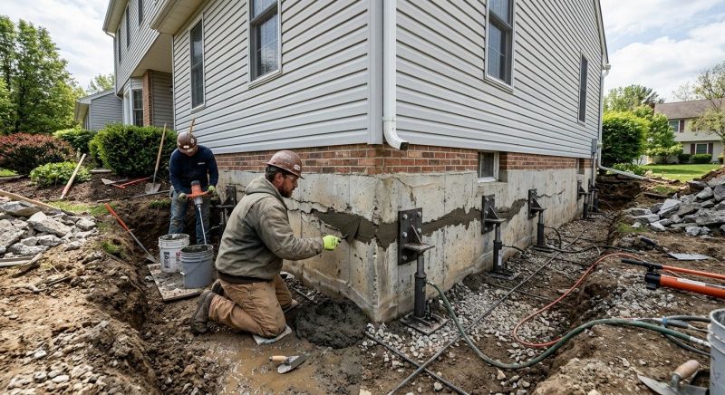 Basement Foundation Repair in Saint Cloud, MN