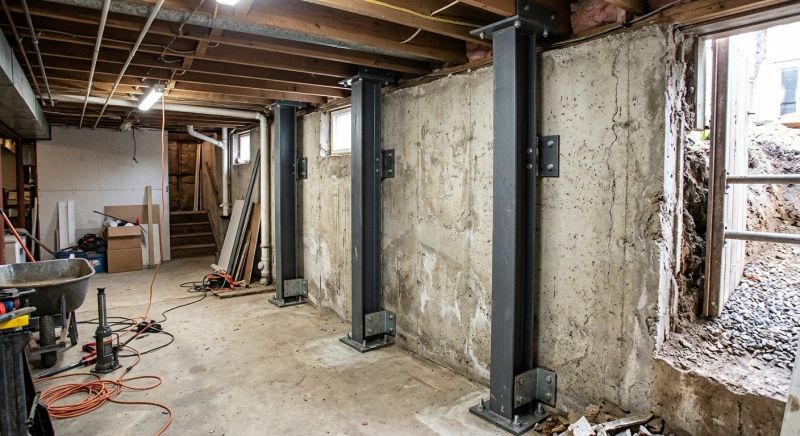 Basement Stabilization in Saint Cloud, MN