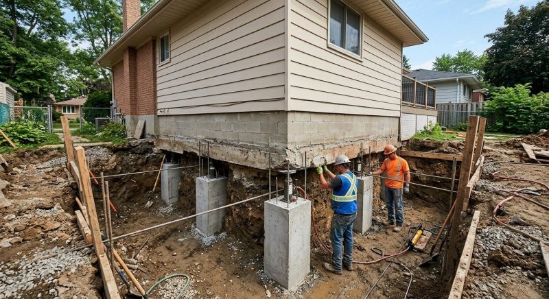 Basement Underpinning in Saint Cloud, MN