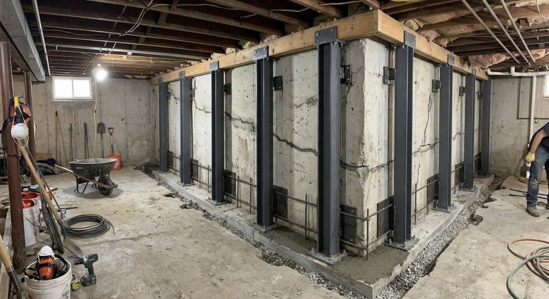 Basement Underpinning in Saint Cloud, MN