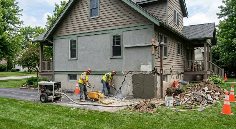 Building Foundation Repair in Avon, MN