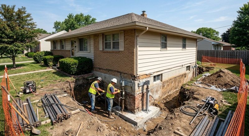 Building Foundation Repair in Benton County, MN