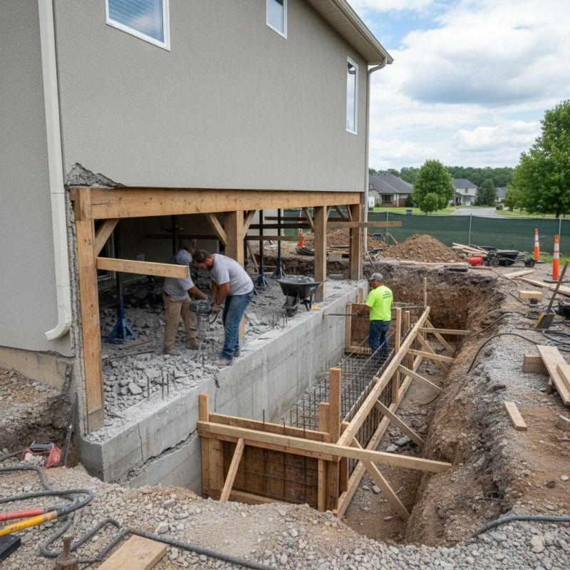Building Foundation Repair in Cold Spring, MN