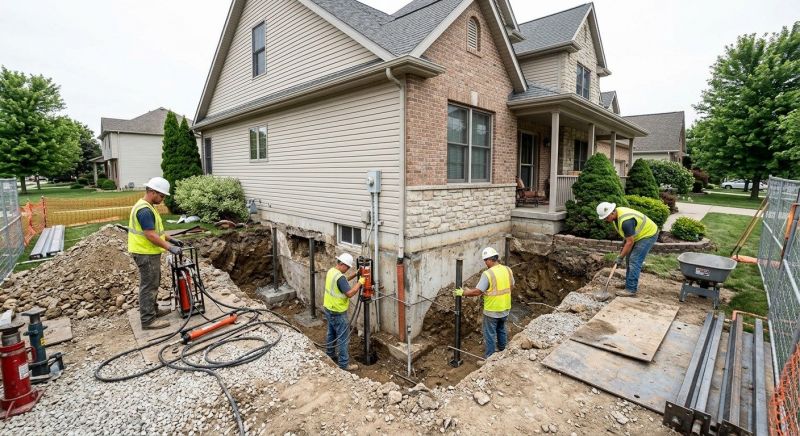 Building Foundation Repair in Cold Spring, MN