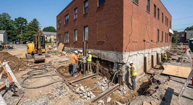 Building Foundation Repair in South Haven, MN