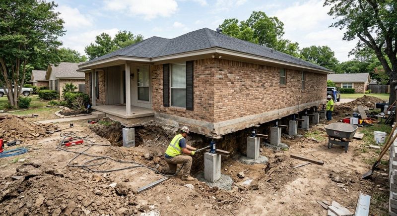 Concrete Foundation Leveling in Benton County, MN
