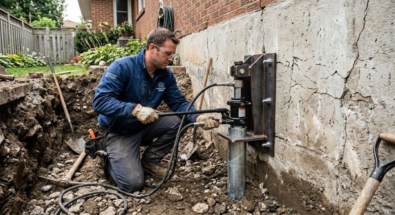 Concrete Foundation Leveling in Saint Cloud, MN