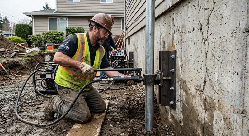 Concrete Foundation Leveling in Richmond, MN