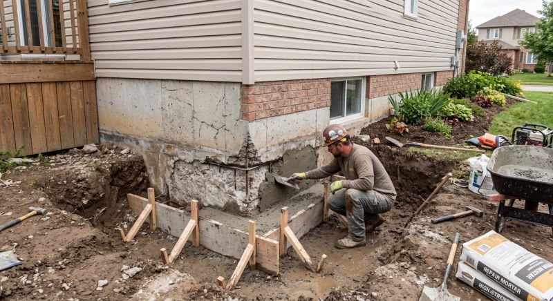 Concrete Foundation Repair in Foley, MN