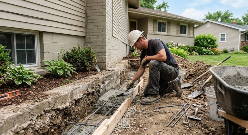 Concrete Foundation Repair in Foley, MN