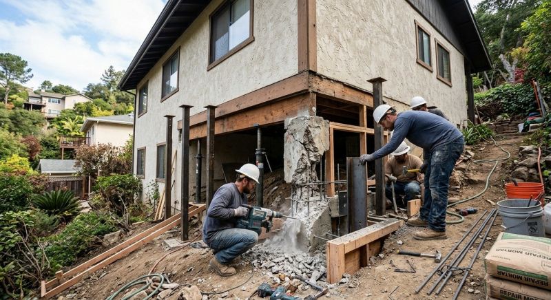 Concrete Foundation Repair in Saint Cloud, MN