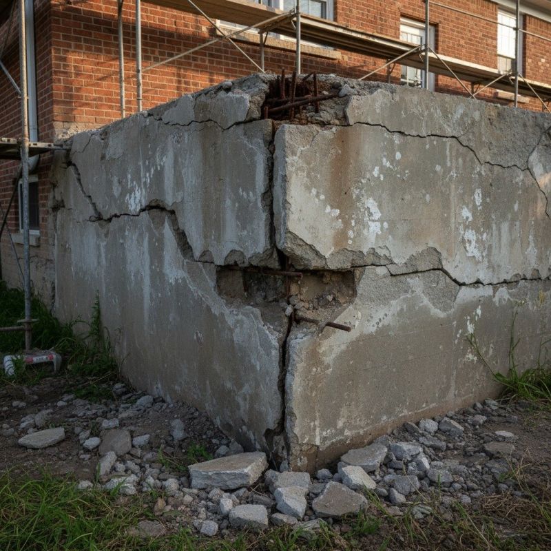 Cracked Foundation Repair in Richmond, MN