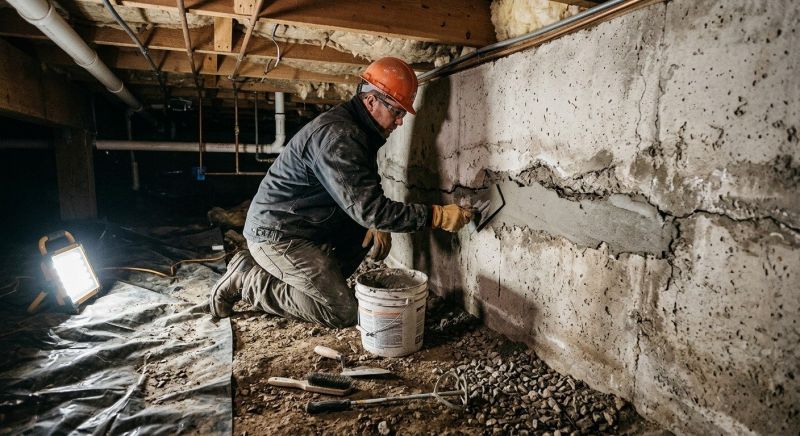 Crawlspace Foundation Repair in Annandale, MN
