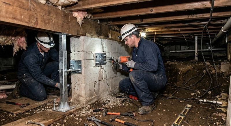 Crawlspace Foundation Repair in Richmond, MN