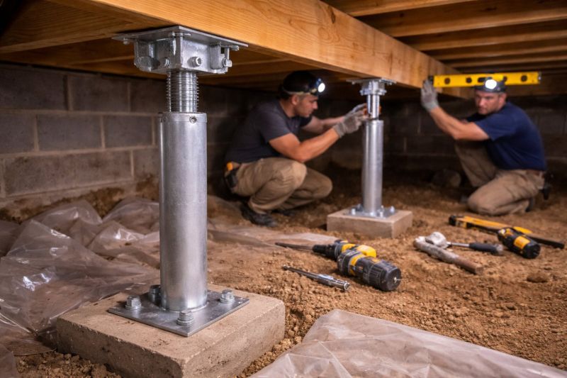 Crawlspace Structural Repair in Saint Cloud, MN