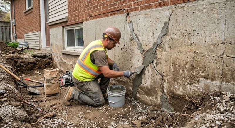 Foundation Crack Repair in Avon, MN
