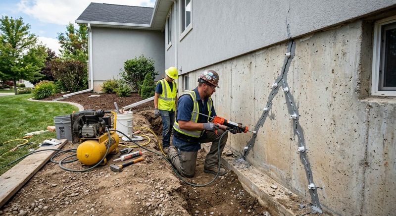 Foundation Damage Repair in Cold Spring, MN