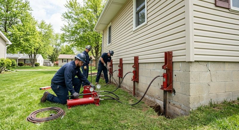 Foundation Jacking in Benton County, MN