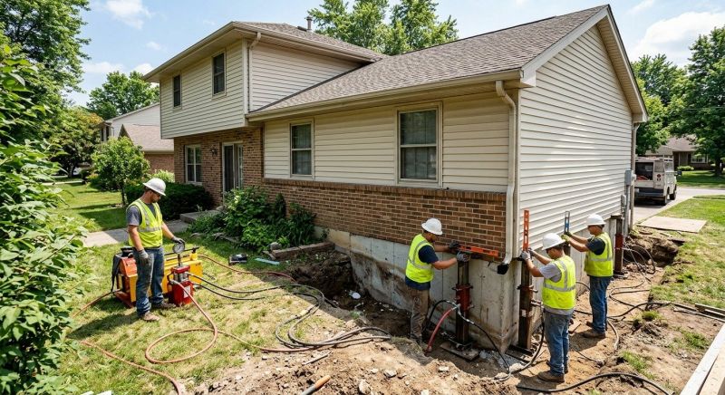 Foundation Jacking in Foley, MN