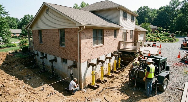 Foundation Jacking in Maple Lake, MN