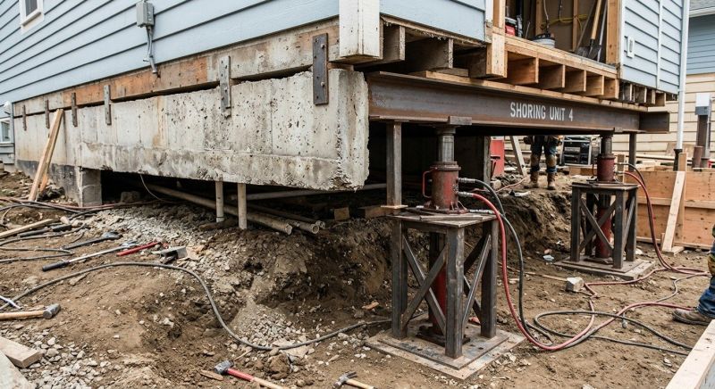 Foundation Jacking in Sartell, MN