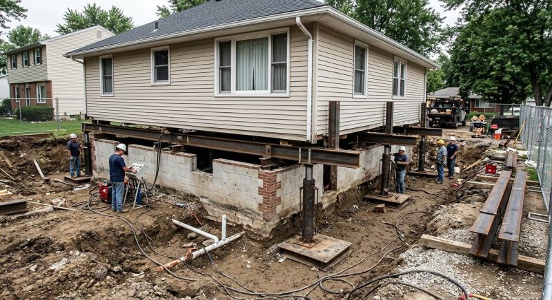 Foundation Lifting in Foley, MN