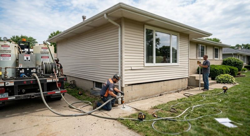 Foundation Lifting in Foley, MN