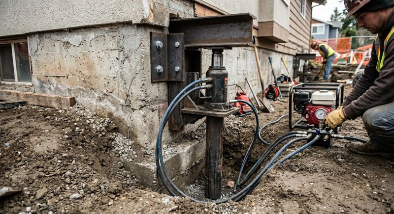 Foundation Lifting in Saint Cloud, MN