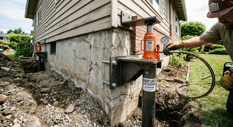 Foundation Lifting in Saint Cloud, MN