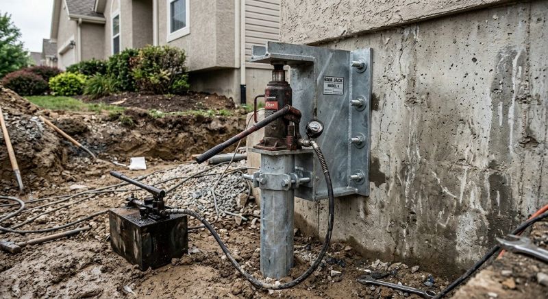 Foundation Pier Leveling in Saint Cloud, MN