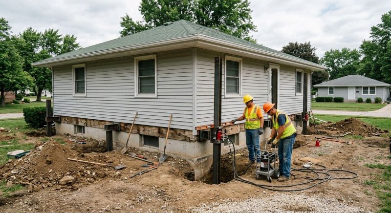 Foundation Raising in Maple Lake, MN