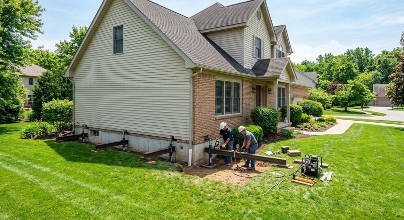 Foundation Releveling in Saint Cloud, MN