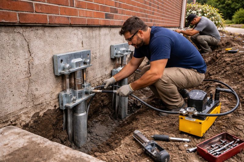 Foundation Repair in Foley, MN