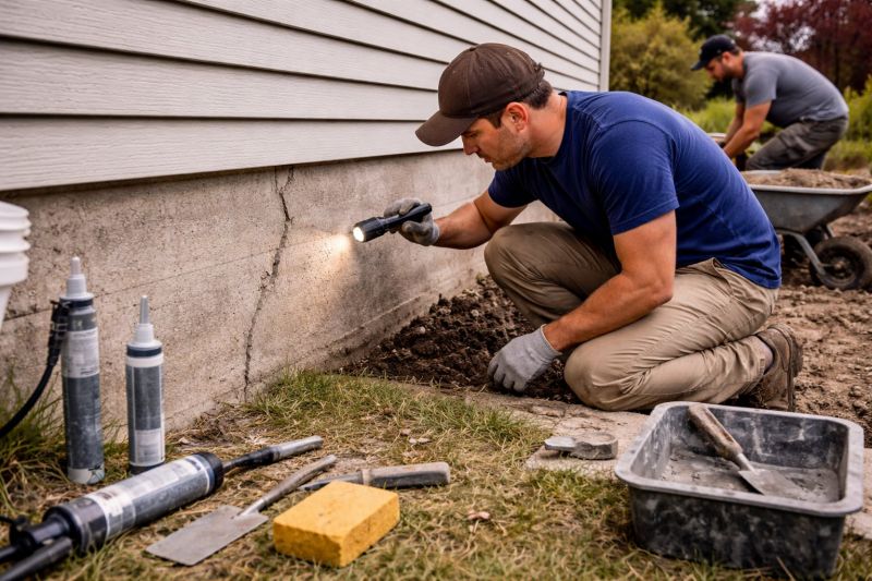Foundation Repair in Maple Lake, MN