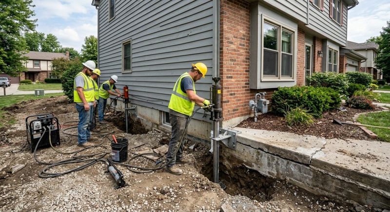 Foundation Stabilizing in Annandale, MN