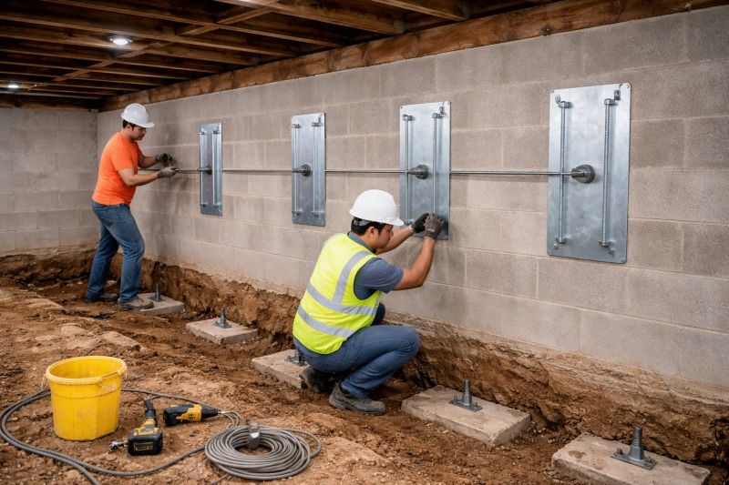 Foundation Stabilizing in Benton County, MN