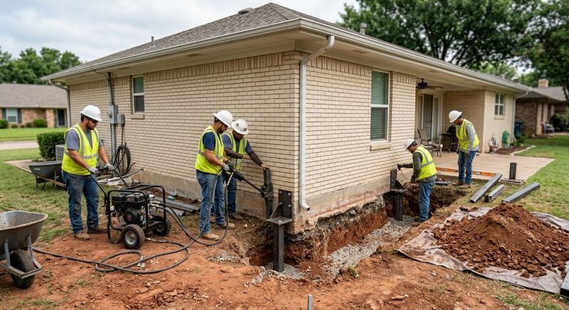 Foundation Stabilizing in Saint Cloud, MN