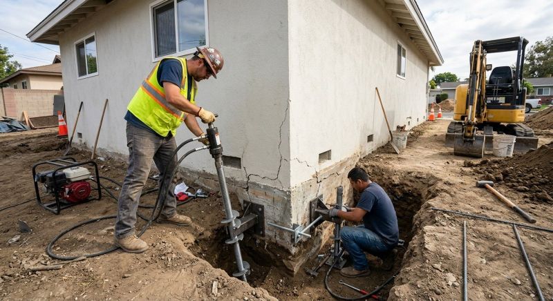 Foundation Stabilizing in Richmond, MN