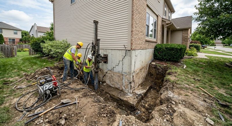Foundation Stabilizing in Richmond, MN