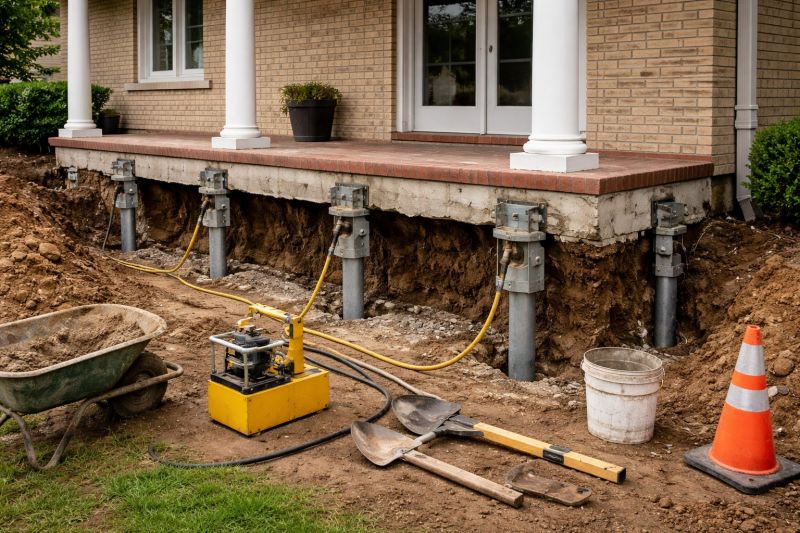 Foundation Stabilizing in South Haven, MN