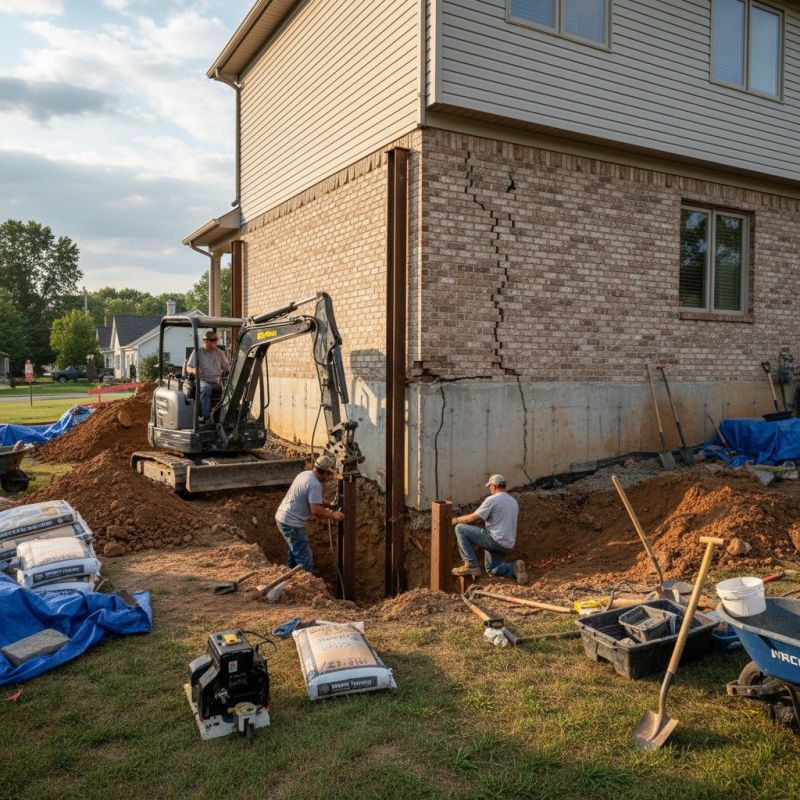 Foundation Structural Repair in Avon, MN