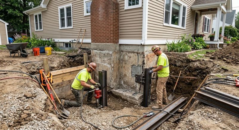 Foundation Structural Repair in Maple Lake, MN