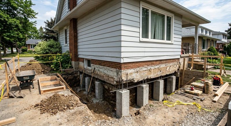Foundation Underpinning in Saint Cloud, MN