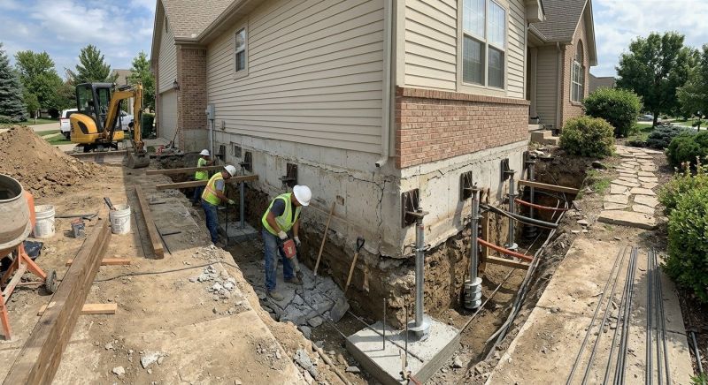 Foundation Underpinning in Saint Cloud, MN