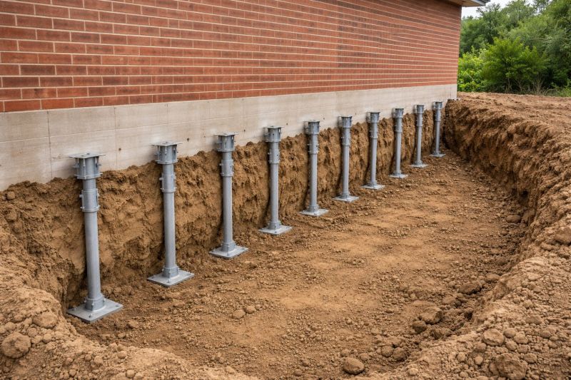 Helical Pile Installation in Saint Cloud, MN
