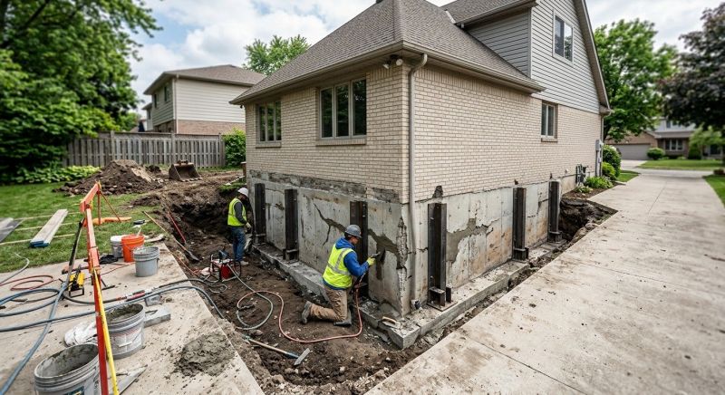 House Foundation Repair in Richmond, MN