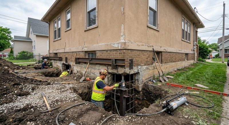 House Underpinning in Saint Cloud, MN
