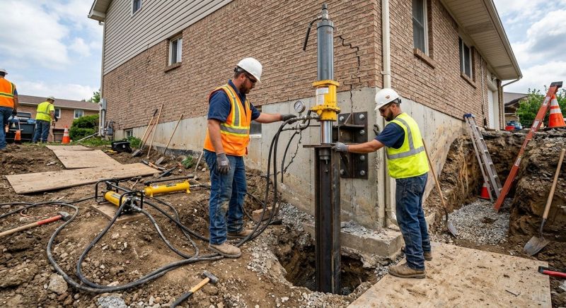 Settling Foundation Service in Foley, MN
