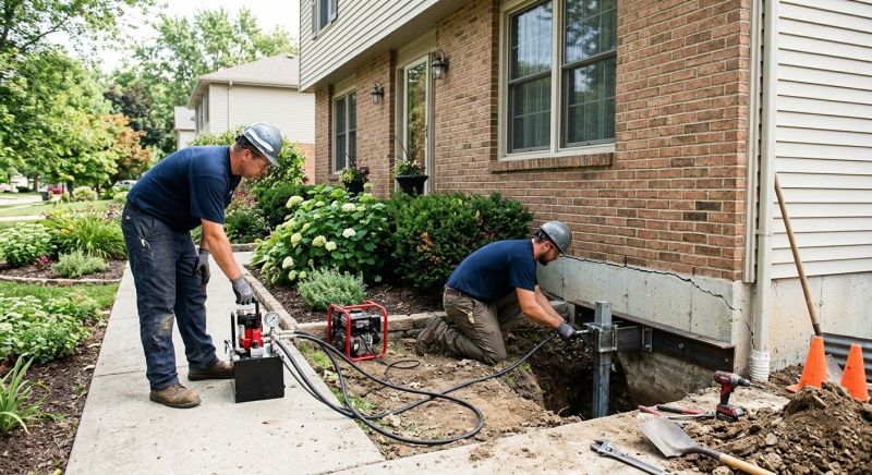 Settling Foundation Service in Richmond, MN